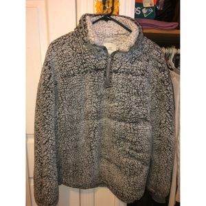 Thread and Supply fuzzy quarter zip